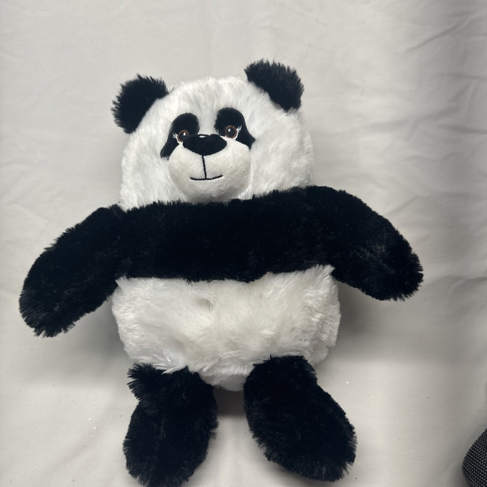 Progressive Plush Aria Panda Bear Unisex Small Black White Soft‎ Stuffed Animal